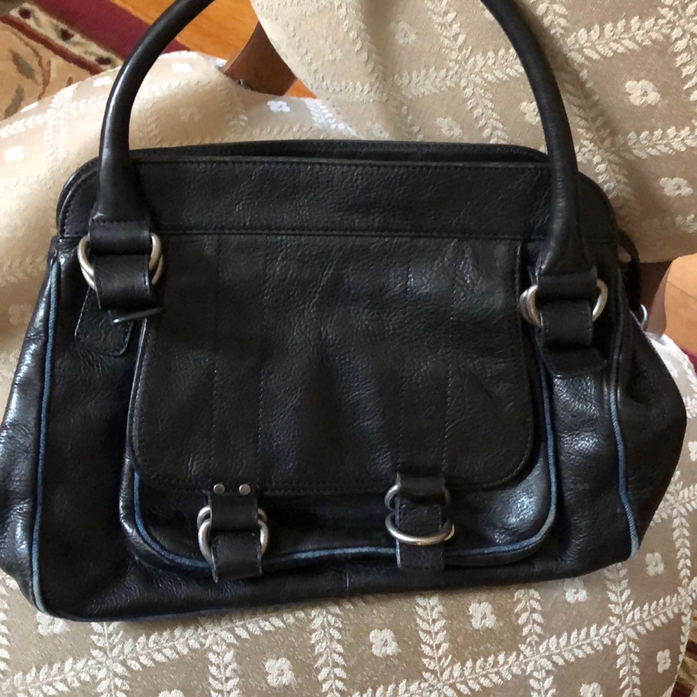💋 Marc Jacobs black leather handbag